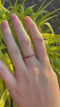 Load and play video in Gallery viewer, 10K Pink Tourmaline Ring
