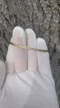 Load and play video in Gallery viewer, 10K Yellow Bangle
