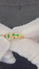 Load and play video in Gallery viewer, 18K Emerald Ring

