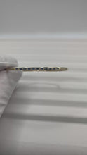 Load and play video in Gallery viewer, 10K Diamond And Sapphire Bangle
