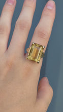 Load and play video in Gallery viewer, 14K Citrine Ring
