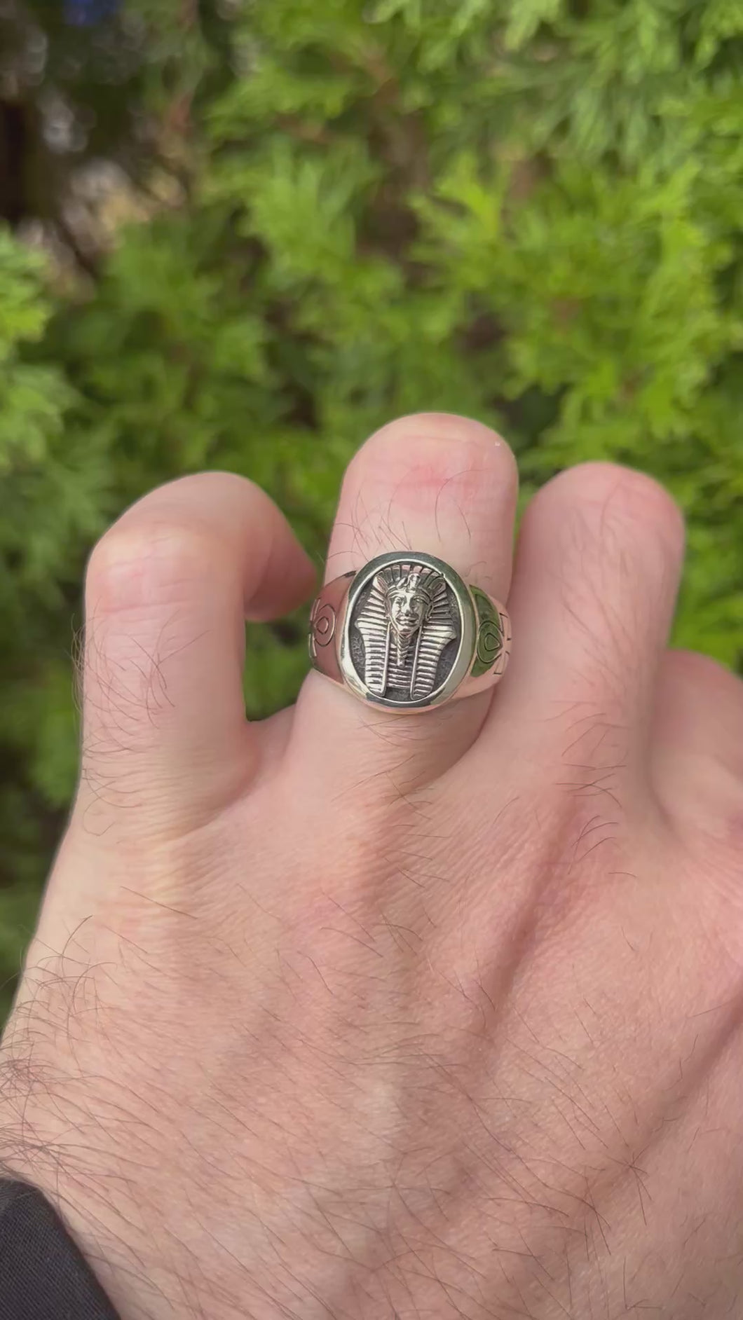 Sterling Silver Pharaoh Ring