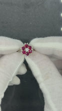Load and play video in Gallery viewer, 14K Ruby and Diamond Ring
