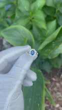 Load and play video in Gallery viewer, 14K Sapphire Diamond Ring
