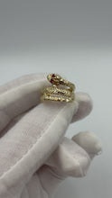 Load and play video in Gallery viewer, 10K Ruby Snake Ring
