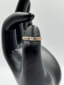 10K Diamond Ring